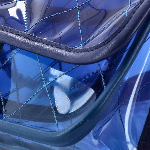 Chanel Coco Splash Flap Bag Quilted Pvc #240063C39B - Picture 6 of 7